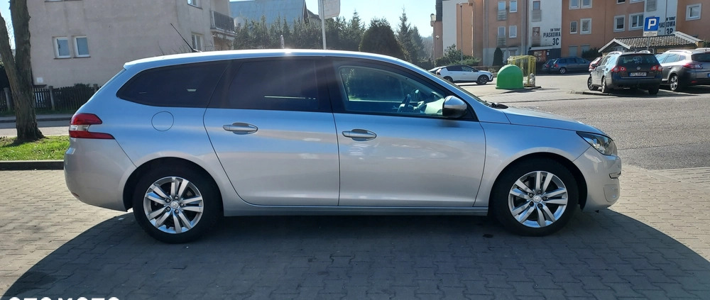 Peugeot 308 cena 27700 przebieg: 177000, rok produkcji 2015 z Police małe 67